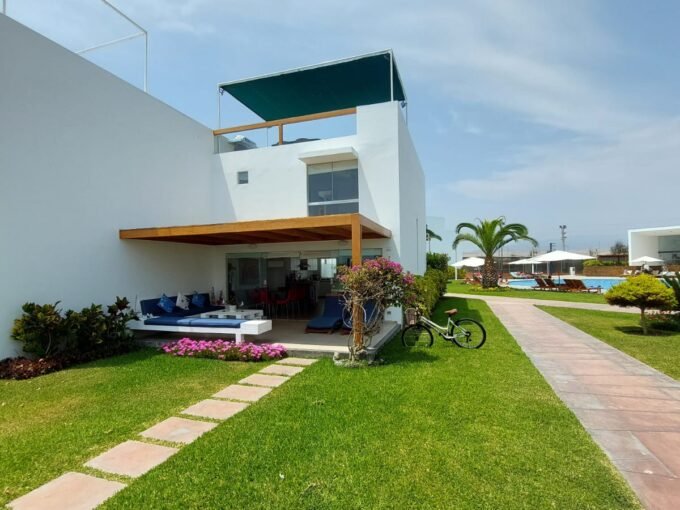 Venta Casa de Playa Asia del Sol Km 108 Panam Sur, Playa Sarapampa